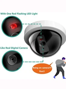 1個 1 LED モニター ライト 形 イルミネーションライト - レッド - チェックする 3