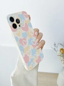 愛心圖案手機外殼