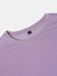 Manfinity Hypemode Tops Nam Hoạt hình Giải trí - Màu Lilac Tím - Xem 5