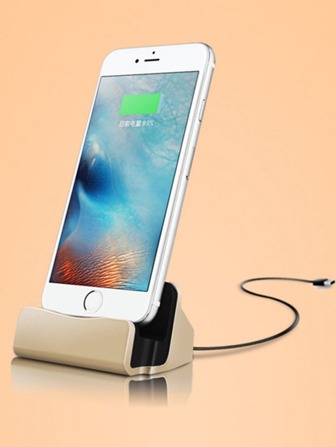 Cargador inalámbrico minimalista & compatible con iPhone