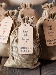 5 cái Túi gói quà & 5 cái Thẻ - Nhiều màu - Xem 1