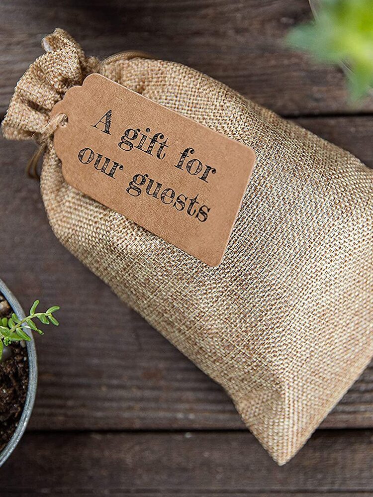 5 cái Túi gói quà & 5 cái Thẻ - Nhiều màu - Xem 2