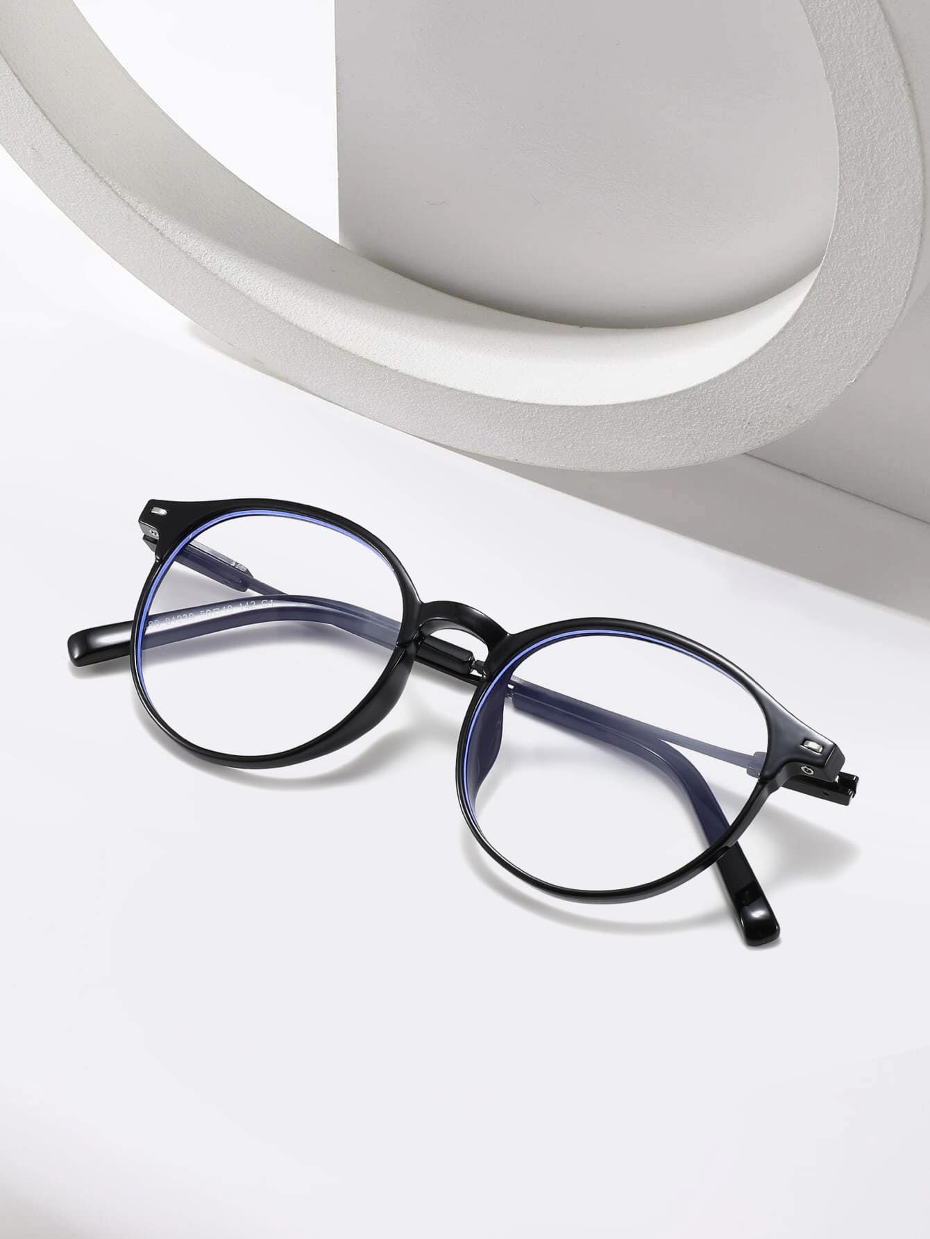 圆框女士时尚设计眼镜