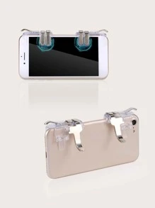 2pcs Game Auxiliary Joystick - Clear - View 2