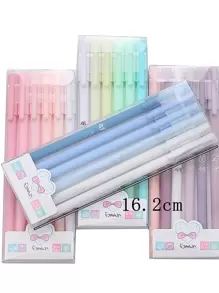 6支装速干黑色凝胶笔 - 彩色 - 查看 2