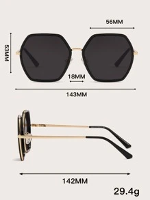 2000 年代风格几何框架时尚眼镜太阳镜，打造复古波西米亚风格太阳镜海滩太阳镜女士海滩配饰太阳镜太阳镜太阳镜色调基本款和适合毛衣牛仔裤运动裤连帽衫夹克连衣裙和长袖衬衫情人节时尚遮阳优雅装扮家庭出游旅行度假夏季海滩度假、户外、旅行 - 灰色 - 查看 4