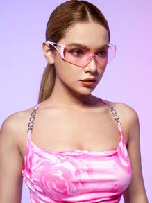 水钻装饰时尚眼镜