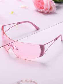 水钻装饰时尚眼镜