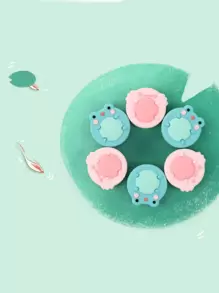 4 cái mô hình Ếch Rocker Nắp nút tương thích với Nintendo Switch / OLED / Lite - Nhiều màu - Xem 7