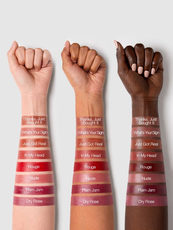 SHEGLAM Creme Allure Lipstick Dry Rose 8 Colors Moisturizing Lipstick