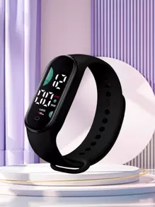 1 pieza Reloj electrónico impermeable