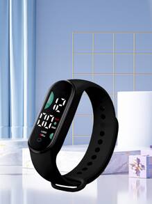 1 pieza Reloj electrónico impermeable