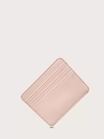 Minimalistisk Litchi-präglad lättviktsbärbart ID-kort Tjänstemän För Kvinnor För Semester För Årsdag För Födelsedag Present Tillbehör Present Present Varm Rosa Plånbok Korthållare Korthållare Plånbok Visitkortshållare Kreditkortshållare Korthållare Kvinnor För Kvinnor Miniplånbok Kortplånbok