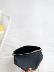 Bolso de cena de lujo, bolso de noche Glamoroso, elegante, exquisito, silencioso Decoración de metal de lujo Bolso de paja con cadena con solapa Bolso cuadrado para dama, mujer, para fiestera Perfecto para fiesta, boda, graduación, cena/banquete, cena/banquete, el mejor regalo para mujeres Mamá Profesora Amiga Dama de honor