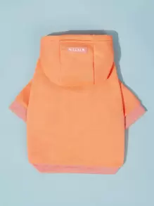 PETSIN 纯色宠物连帽衫 - 百搭舒适，适合秋季、冬季和早春；适合日常穿着、户外探险、室内休闲、家庭出游、节日聚会、生日派对和休闲照片；采用简单的纯色，确保为您的宠物带来永恒的风格和温暖。