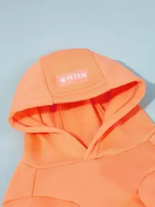 PETSIN 纯色宠物连帽衫 - 百搭舒适，适合秋季、冬季和早春；适合日常穿着、户外探险、室内休闲、家庭出游、节日聚会、生日派对和休闲照片；采用简单的纯色，确保为您的宠物带来永恒的风格和温暖。