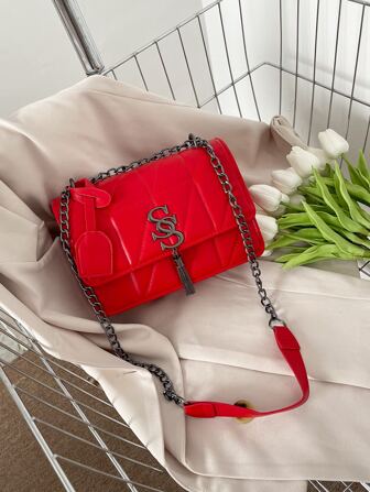 Waterproof,Lightweight,Business Casual Tassel Decor Stitch Detail Square Bag For Teen Girls Women College Students,Rookies & White-collar Workers Perfect for Office,College,Work ,Business,Commute,Outdoors, Travel, Outings