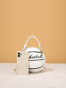 Túi xách Lá thư trắng - trắng - Xem 5