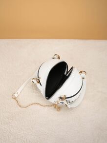 Túi xách Lá thư trắng - trắng - Xem 7