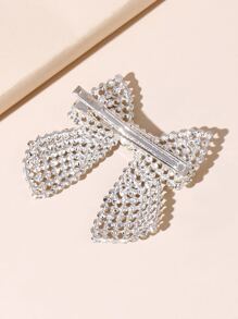 Kẹp tóc trang trí nơ đính kim cương giả Royal - Nhiều màu - Xem 2