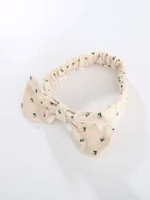 Peninsula Baby 女嬰小碎花半排扣連身背心