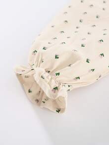 Peninsula Baby 女嬰小碎花半排扣連身背心