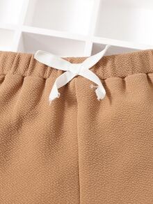 SHEIN Baby Boy Bow Front Pants