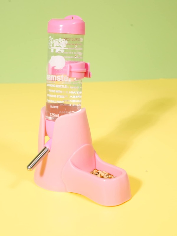 1pc 3 In 1 Small Pet Waterer & Feeder SHEIN USA