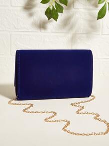 时尚、优雅、精致、安静奢华 闪光、闪亮、奢华、迷人、优雅、精致金属装饰天鹅绒链条翻盖方形包 适合女孩、女士、大学生、新秀和白领 适合派对、舞会、婚礼晚宴包、优雅水钻、晚宴包 方形包 适合派对女孩、女士、新娘 非常适合派对、婚礼、舞会、晚宴/宴会 送给女性的最佳礼物 - 寶藍色 - 查看 2