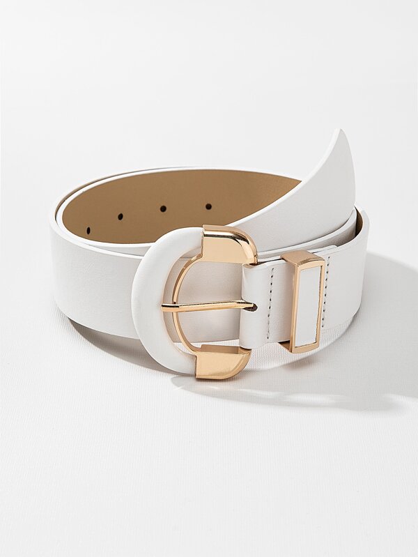 Metal Buckle Belt Summer, School