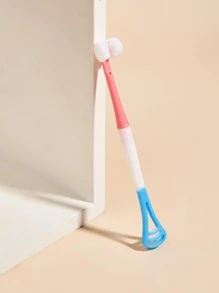 Silicone Pet Toothbrush - Pink - View 2
