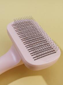 1pc Pet Hair Remover Brush - Baby Pink - View 6