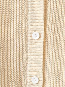 Niños Cárdigan con botón delantero de hombros caídos - Albaricoque - Ver 7