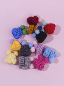 1pc Random Color Pet Hat - Multicolor - View 5