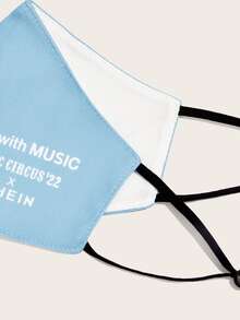 SHEIN X MUSIC CIRCUS Original Mask Ocean