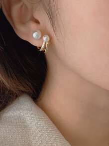 Hoa tai Thanh lịch - Vàng - Xem 2