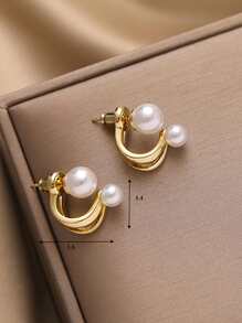 Hoa tai Thanh lịch - Vàng - Xem 3