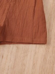 Baby Boy Round Neck Tee & Overall Romper - Multicolor - View 6