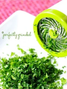 1入組塑料切碎器雙色家用蔬菜切碎器適用於廚房