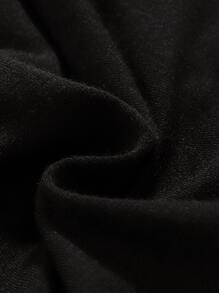 Baby Boy Slogan Graphic Tee - Black - View 3