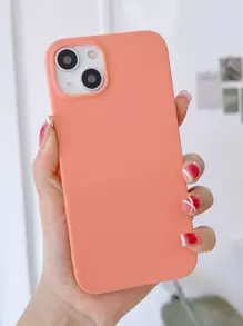Solid Phone Case - Coral Pink - View 1