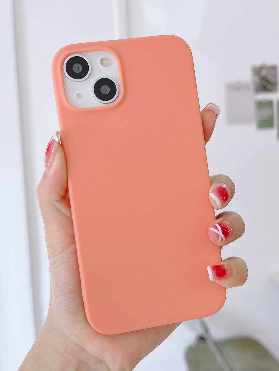 Solid Phone Case - Coral Pink - View 1