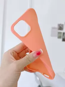 Solid Phone Case - Coral Pink - View 2