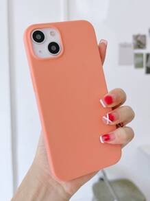 Solid Phone Case - Coral Pink - View 3