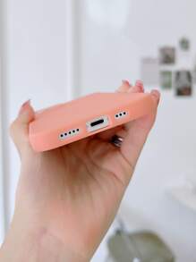 Solid Phone Case - Coral Pink - View 4