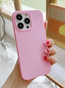 كفر تلفون بلون موحد - وردي - مشاهدة 3