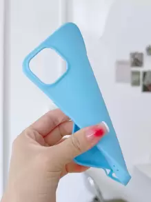 Plain Phone Case - Blue - View 2