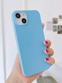Plain Phone Case - Blue - View 3