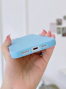 Plain Phone Case - Blue - View 4
