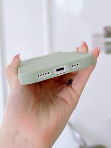 vỏ điện thoại màu đặc - Màu xanh Ô liu - Xem 4